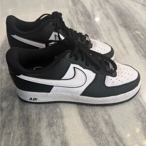 Nike Air Force 1 Black and White Sneakers